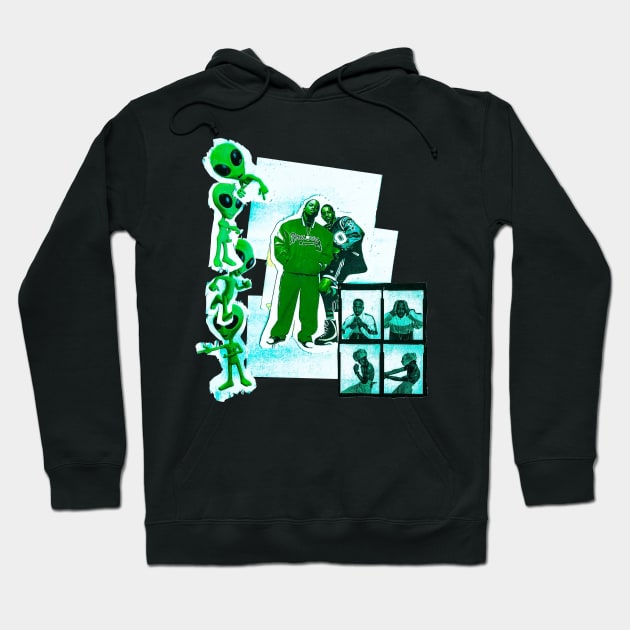 outkast Atlien is green rapper Hoodie by pinkcomics